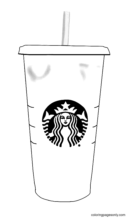 Coloring Pages Of Starbucks Drinks