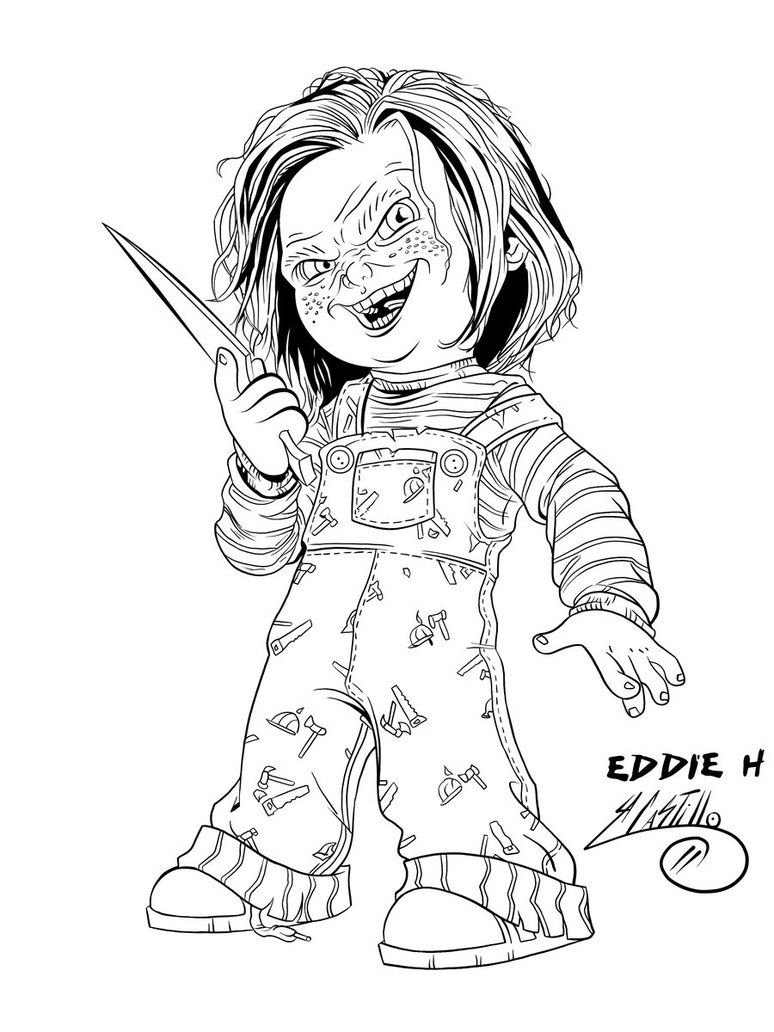 Desenhos De Chucky Para Colorir E Imprimir Pintar Gr Tis Online The Best Porn Website