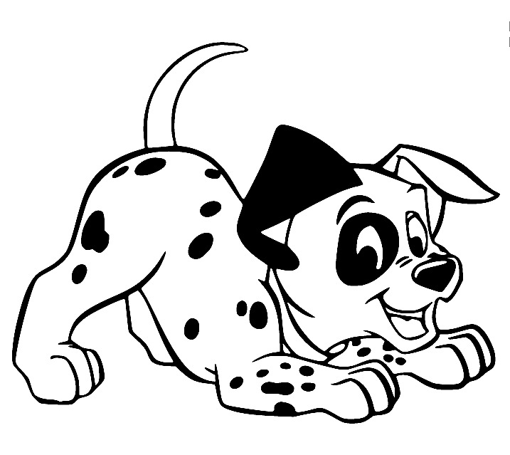 101 Dalmatians Coloring Pages Printable for Free Download