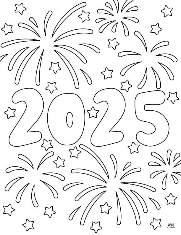 2025 Coloring Pages Printable for Free Download