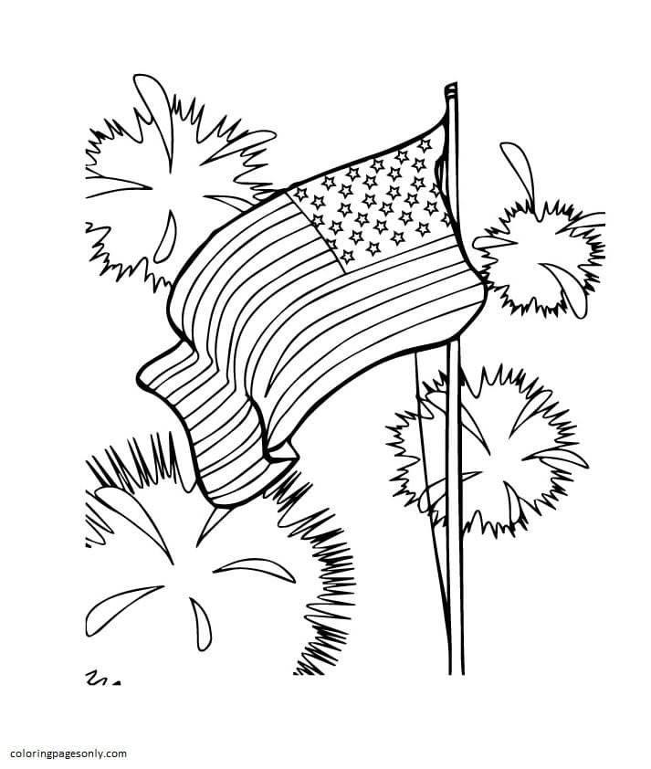 4th Of July Coloring Pages Printable for Free Download