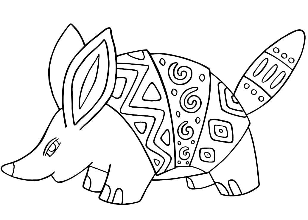 Alebrijes Coloring Pages Printable for Free Download