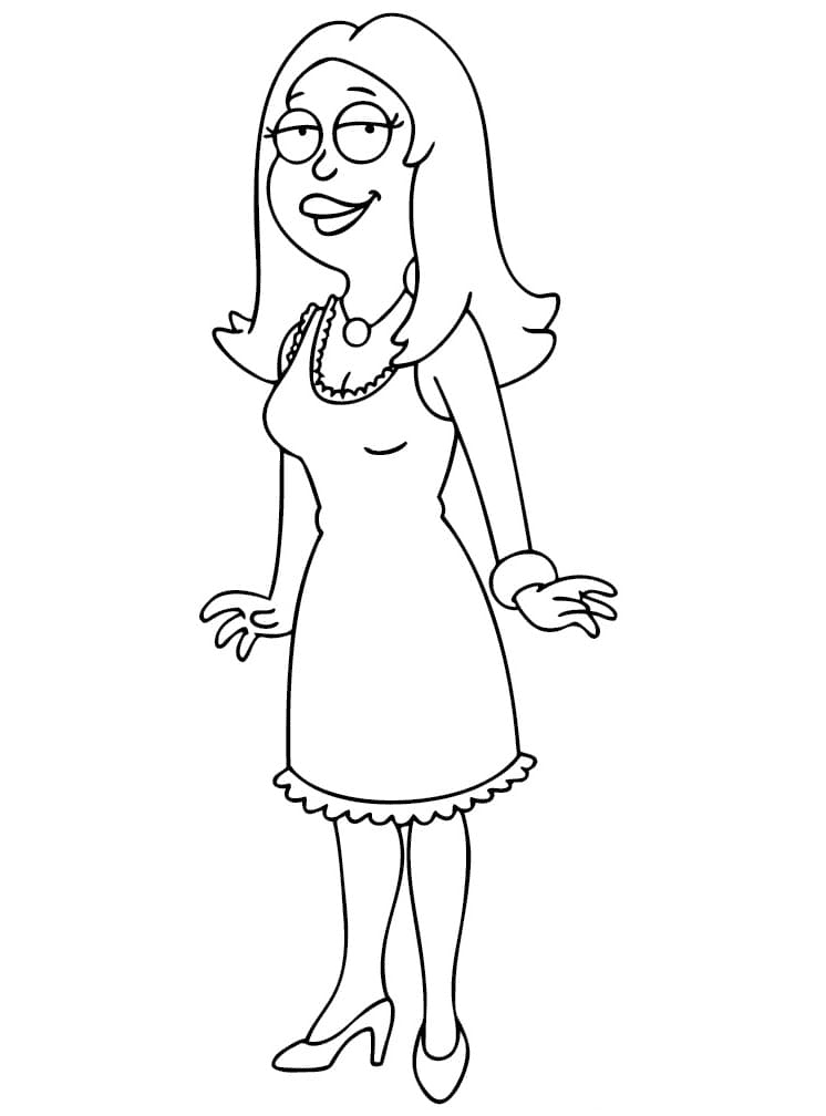 American Dad Coloring Pages Printable for Free Download