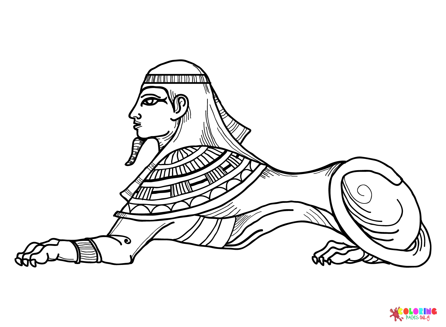 Ancient Egypt Coloring Pages Printable for Free Download