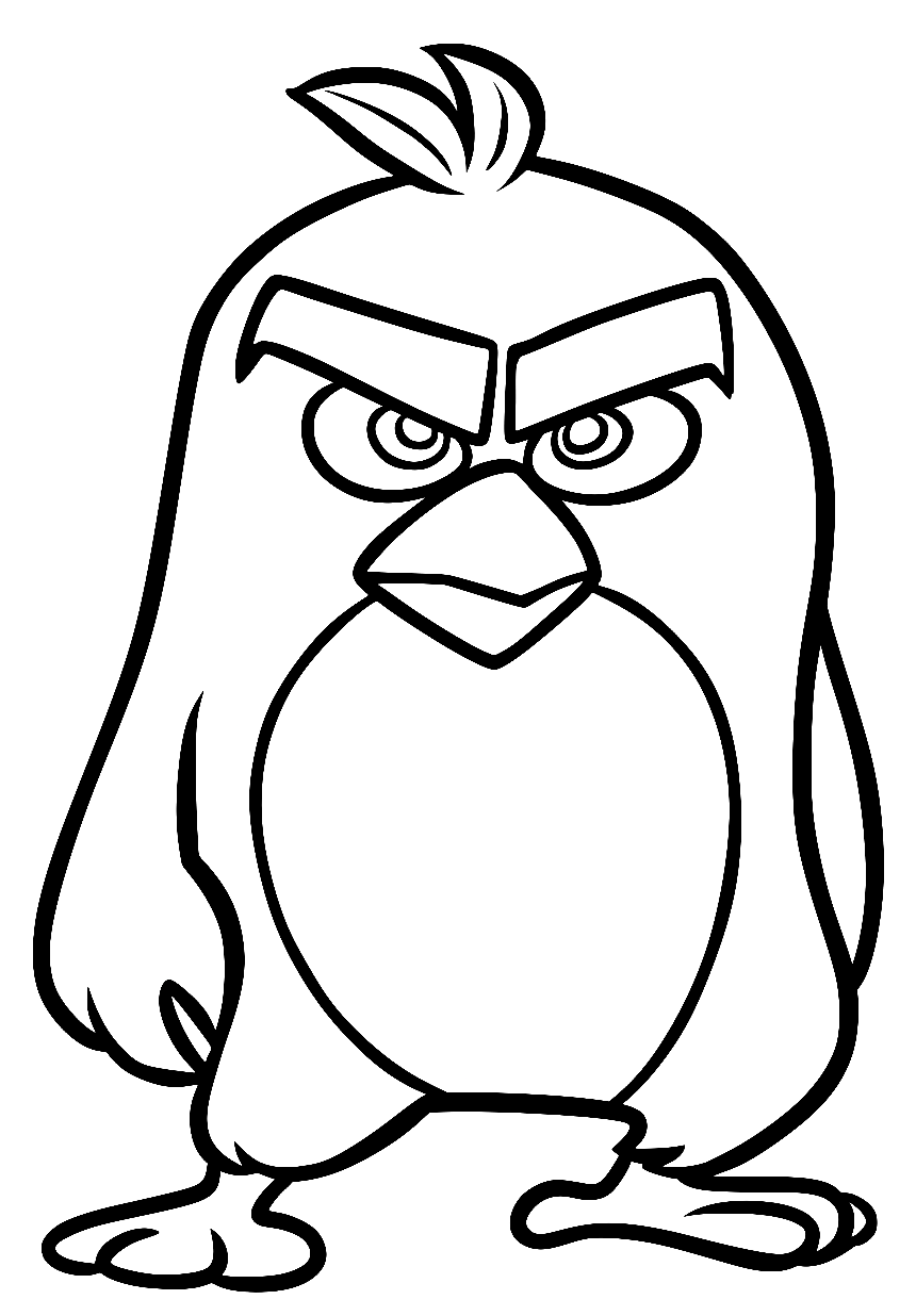 Angry Birds Movie Coloring Pages Printable for Free Download