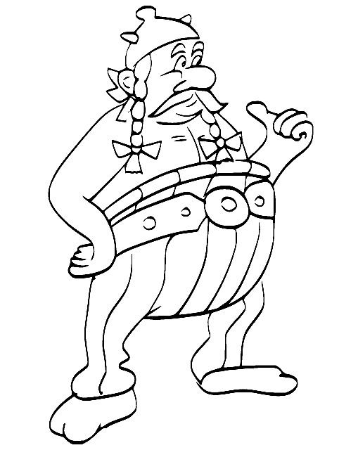 Asterix Coloring Pages Printable for Free Download