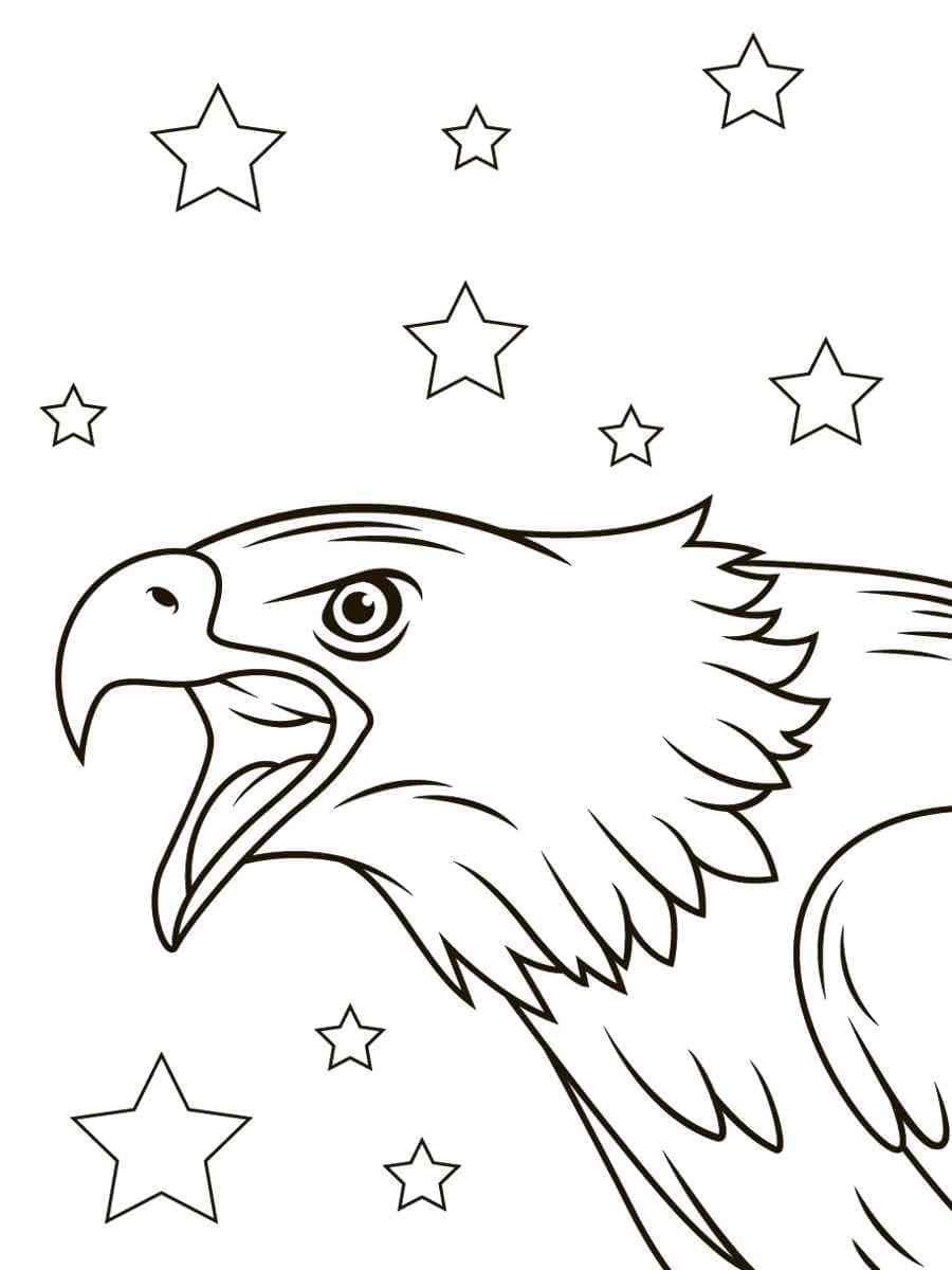 Bald Eagle Coloring Pages Printable for Free Download