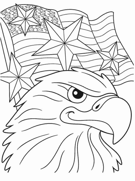 Bald Eagle Coloring Pages Printable for Free Download