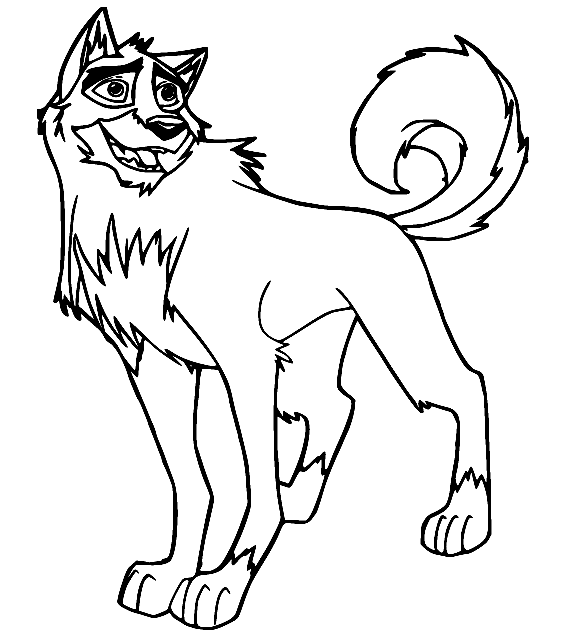 Balto Coloring Pages Printable for Free Download