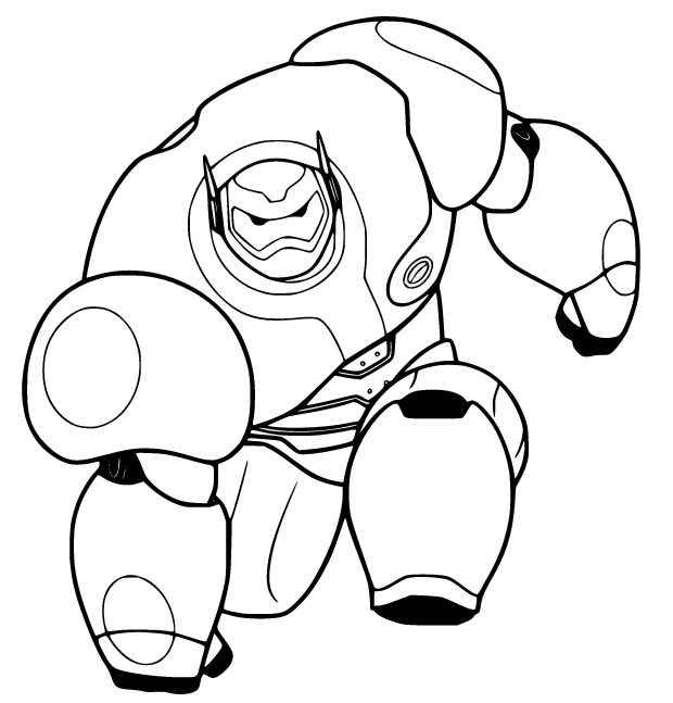 Big Hero 6 Coloring Pages Printable For Free Download 8880