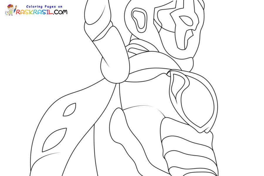 10 Blue Beetle Coloring Pages Printable: Unleash Your Inner Superhero