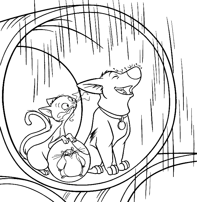 Bolt Coloring Pages Printable for Free Download