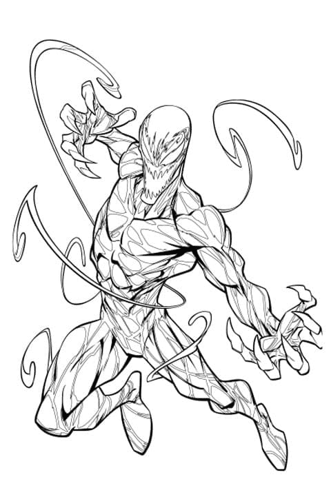 Carnage Coloring Pages Printable for Free Download