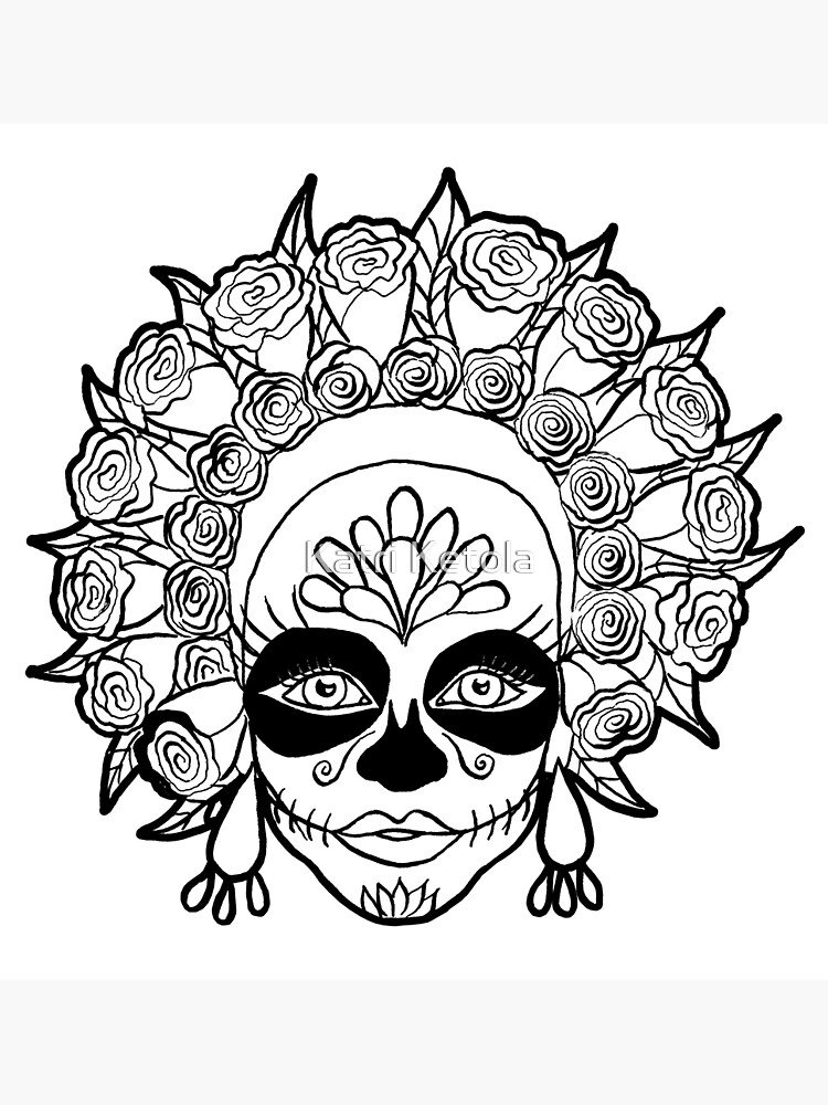 Catrina Coloring Pages Printable for Free Download