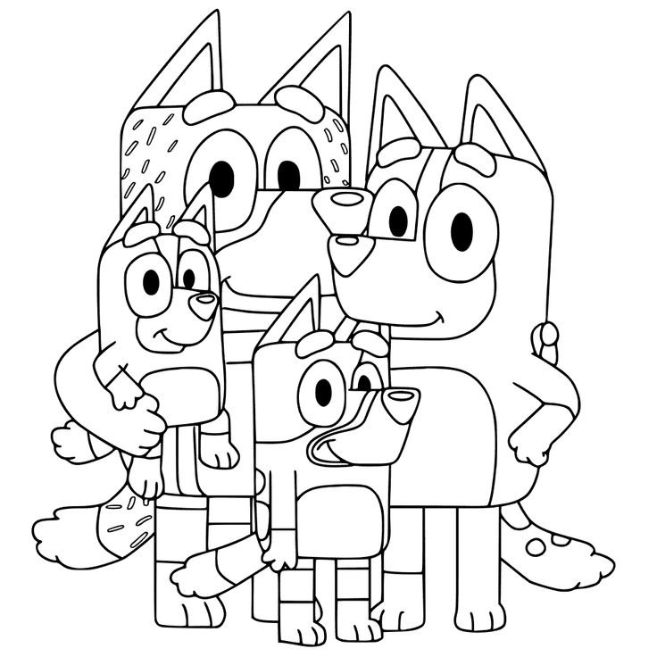 Chilli Heeler Coloring Pages Printable for Free Download