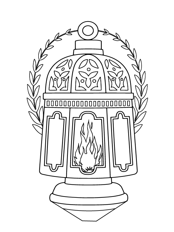 Christmas Lantern Coloring Pages Printable for Free Download