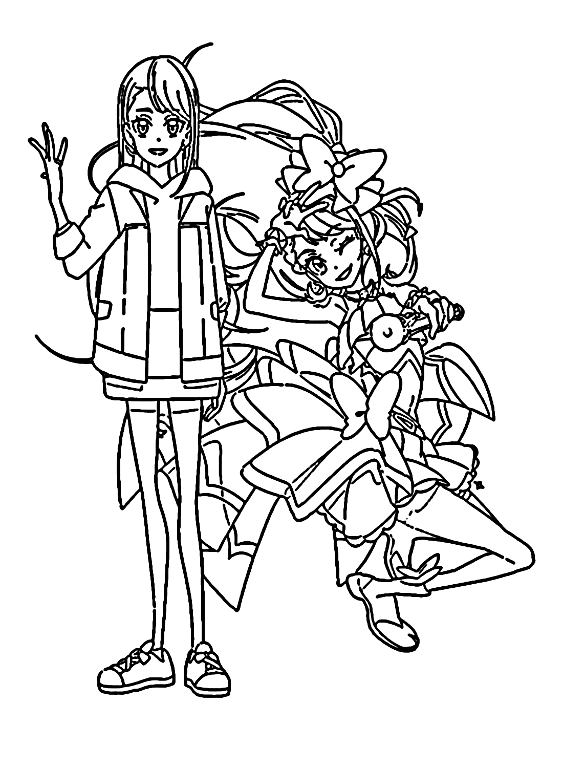 Delicious Party Pretty Cure Coloring Pages Printable For Free Download 7817