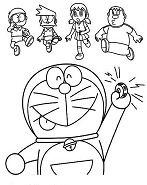 Doraemon Coloring Pages Printable for Free Download