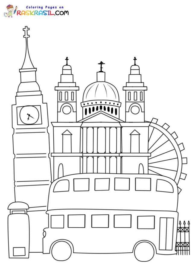 England Colouring Pages Printable for Free Download