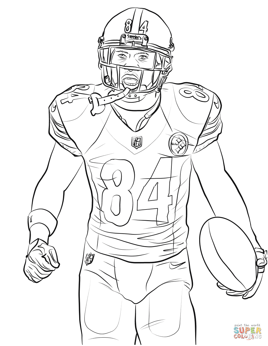 10 Football Player Coloring Pages for Every Aspiring Star