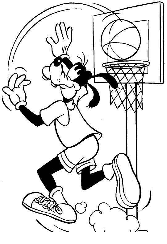 Goofy Coloring Pages Printable for Free Download