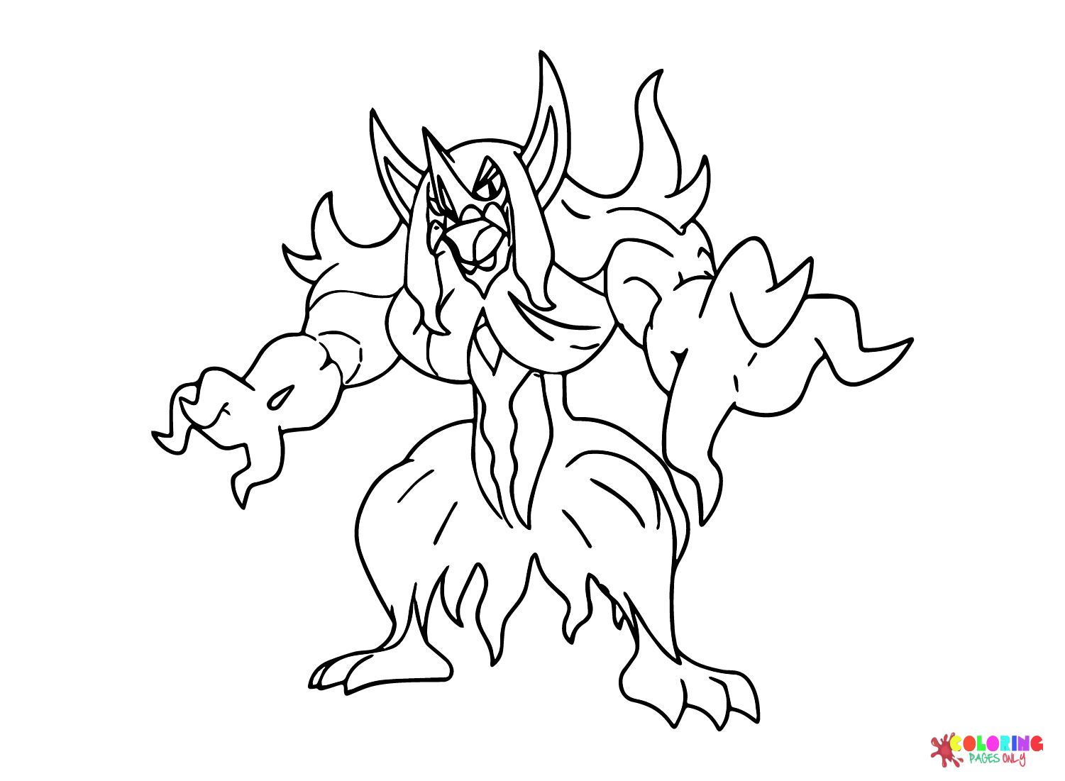 Grimmsnarl Coloring Pages Printable For Free Download