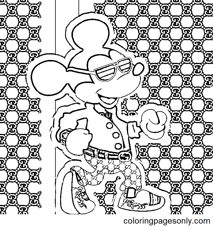 Gucci Coloring Pages Printable for Free Download