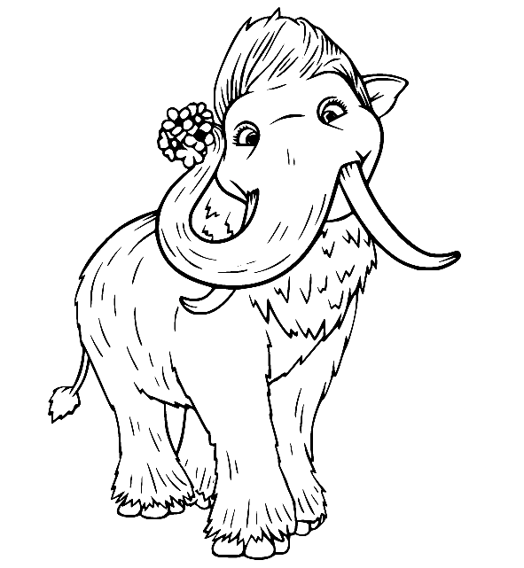 Ice Age Coloring Pages Printable for Free Download