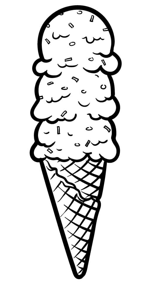 Ice Cream Coloring Pages Printable For Free Download