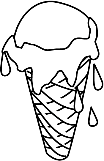 Ice Cream Coloring Pages Printable for Free Download