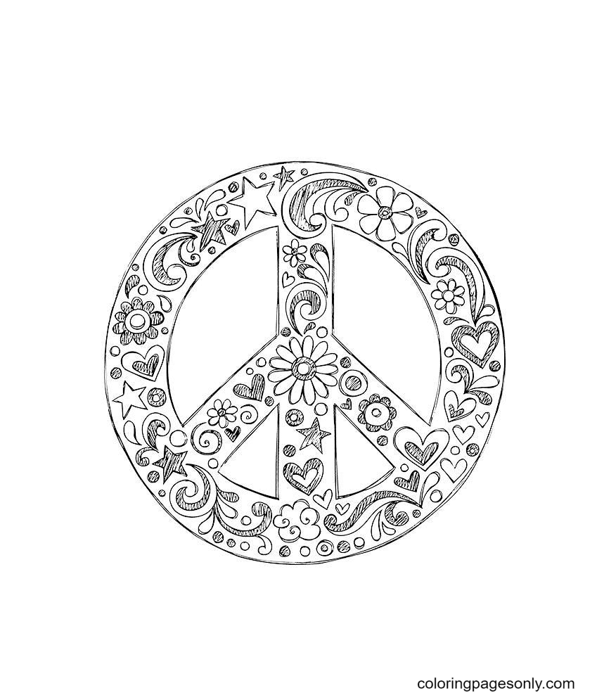 International Day of Peace Coloring Pages Printable for Free Download