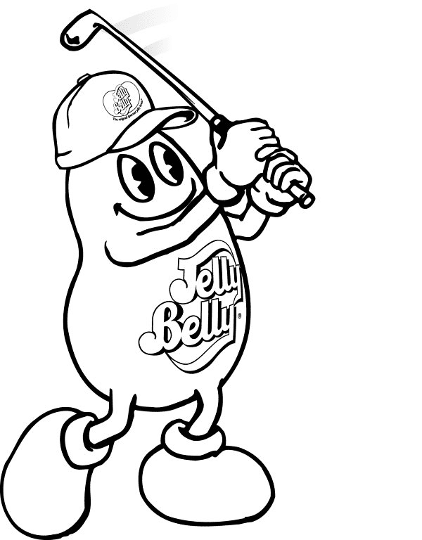 Jelly Belly Coloring Pages Printable For Free Download