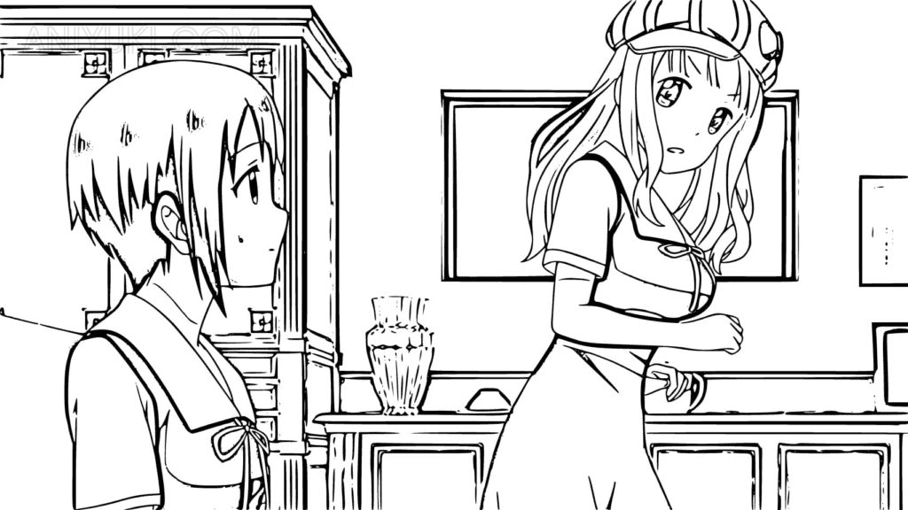 Kaguya-Sama Love Is War Coloring Pages Printable for Free Download