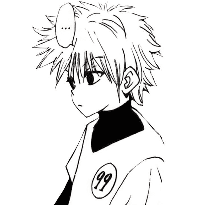 Killua Zoldyck Coloring Pages Printable for Free Download