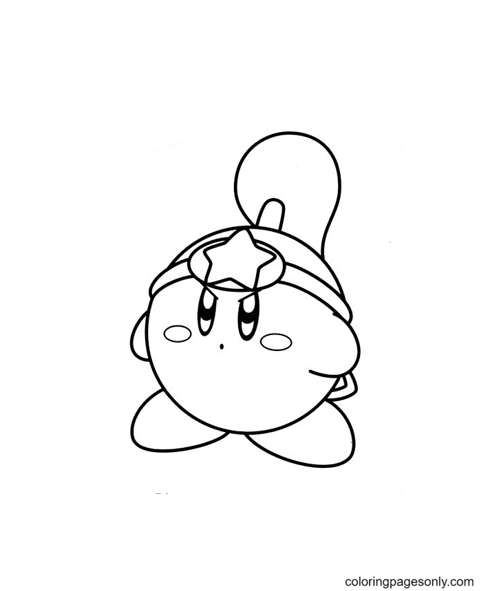 Kirby Coloring Pages Printable for Free Download