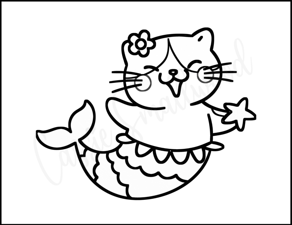 Kittycorn Coloring Pages Printable for Free Download