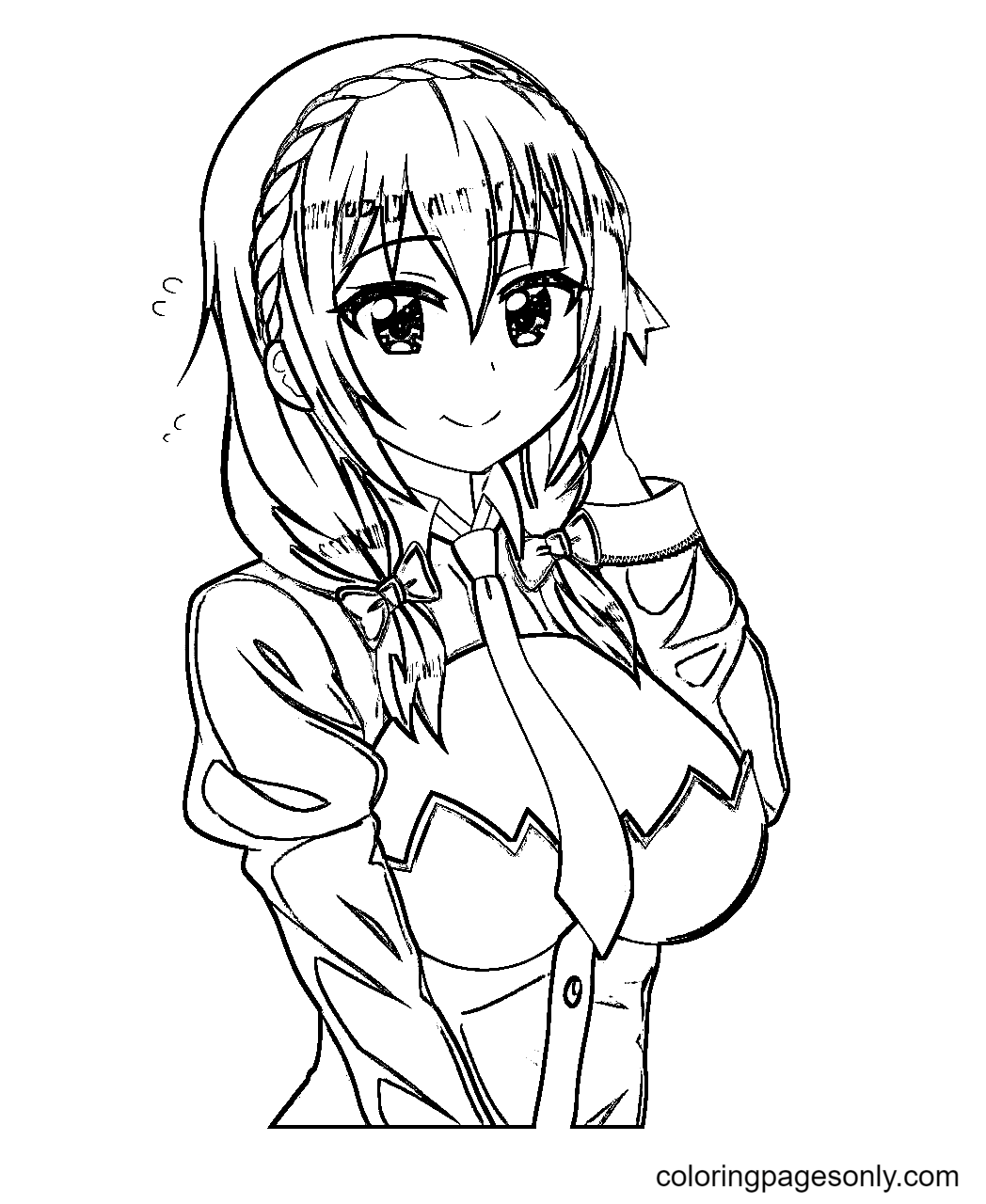 Konosuba Coloring Pages Printable for Free Download