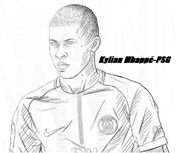 10 Free Mbappe Coloring Pages to Download Now