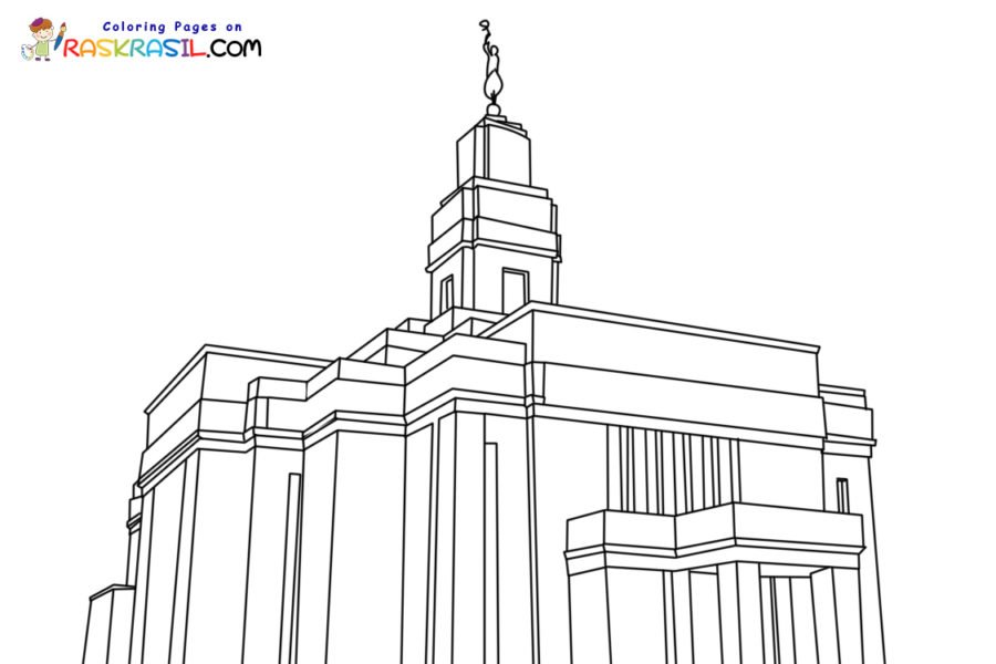 LDS Coloring Pages Printable for Free Download