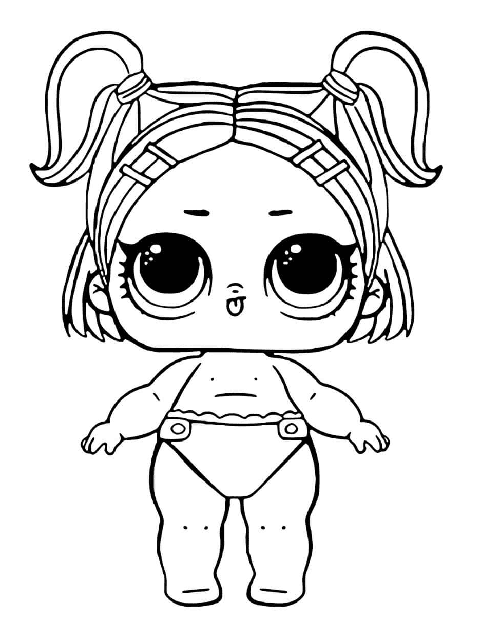 Lol Baby Coloring Pages Printable for Free Download