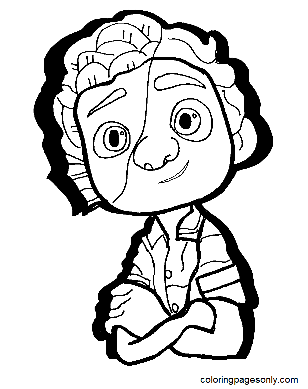 Luca Coloring Pages Printable for Free Download