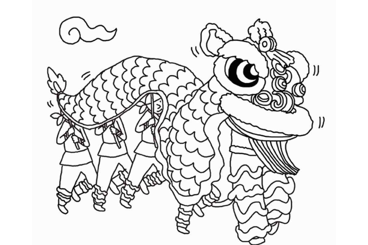 Lunar New Year Coloring Pages Printable for Free Download