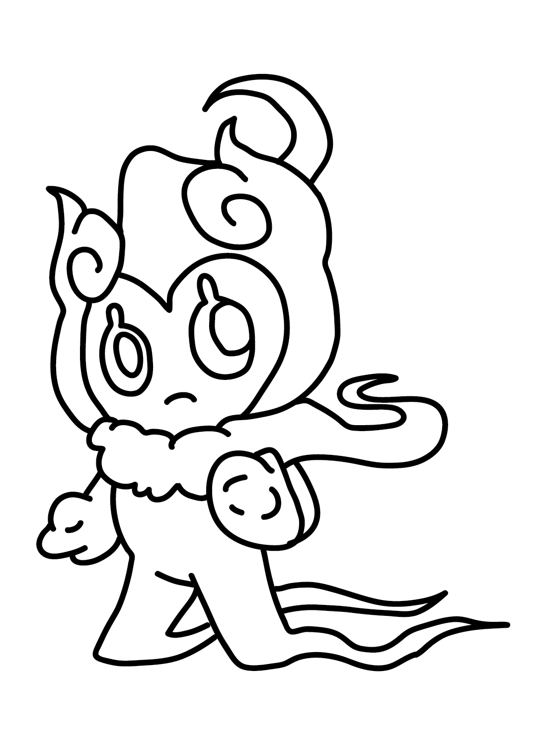 coloring pages of marshadow pokemon