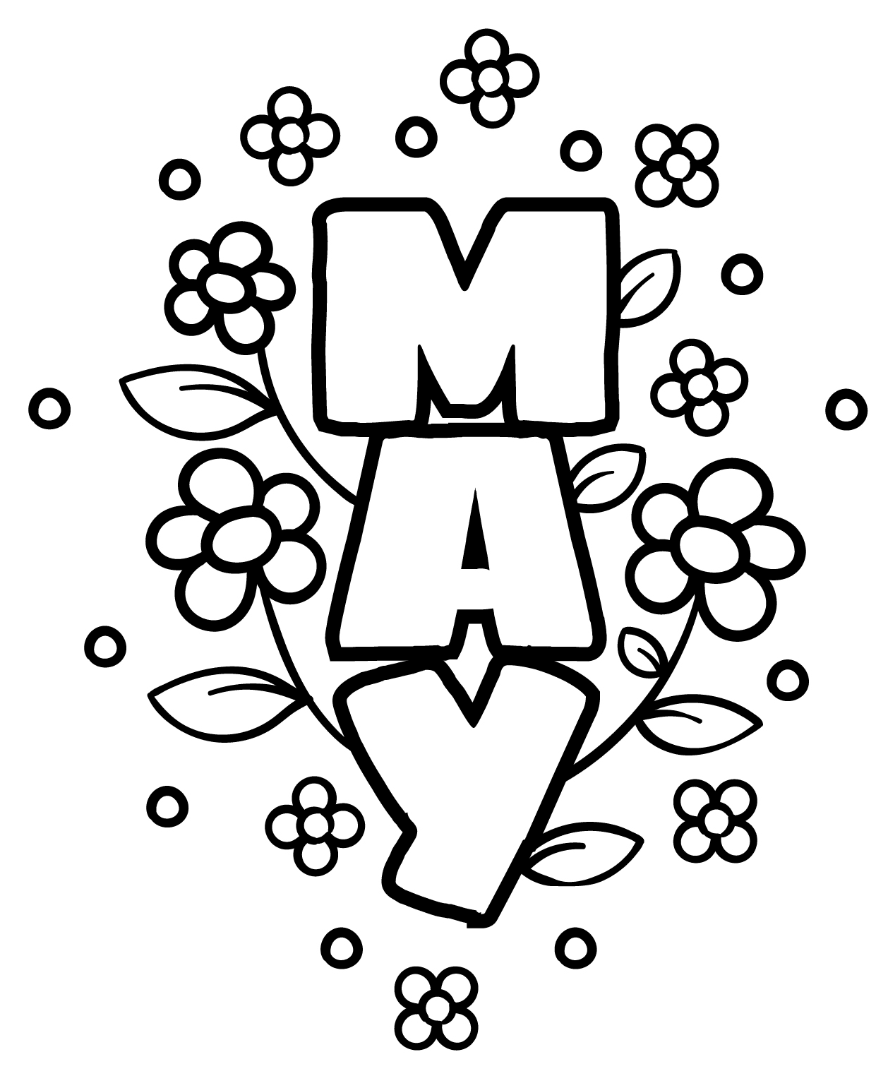 May Coloring Pages Printable for Free Download