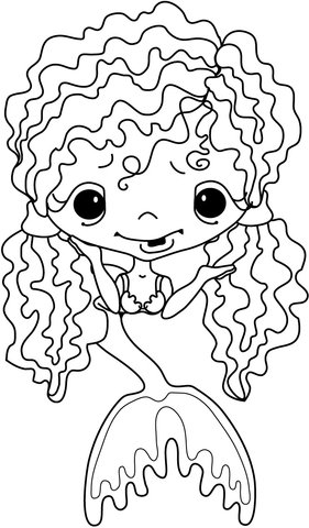 Mermaid Coloring Pages Printable for Free Download