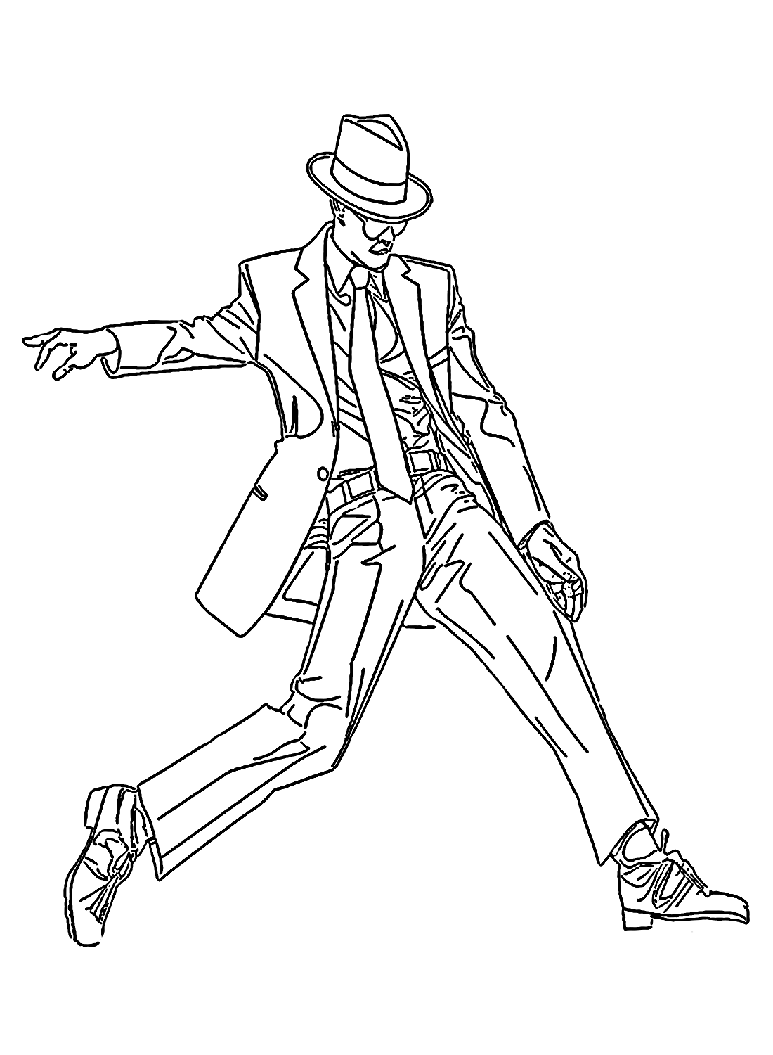 Michael Jackson Coloring Pages Printable For Free Download 5882