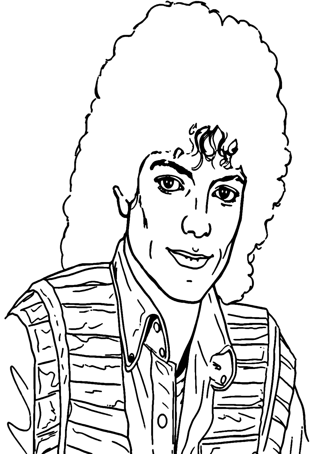 Michael Jackson Coloring Pages Printable For Free Download 7677