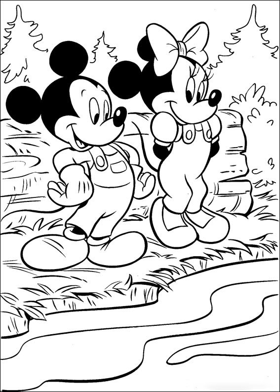 Mickey Mouse Coloring Pages Printable for Free Download