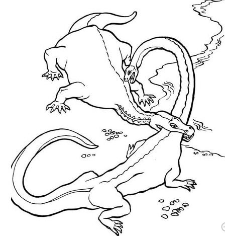 Misc. Dinosaurs Coloring Pages Printable for Free Download