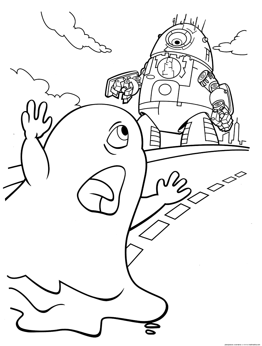 Monsters vs Aliens Coloring Pages Printable for Free Download